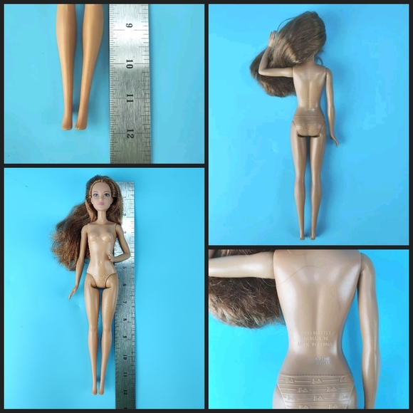 Mattel 2015 Summer Doll Kayla Face Red Hair Brown Eyes Redressed Artist Outfit - Picture 12 of 12